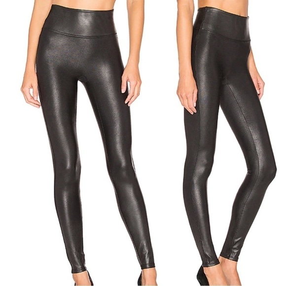 Spanx Faux Leather Leggings - Picture 1 of 6